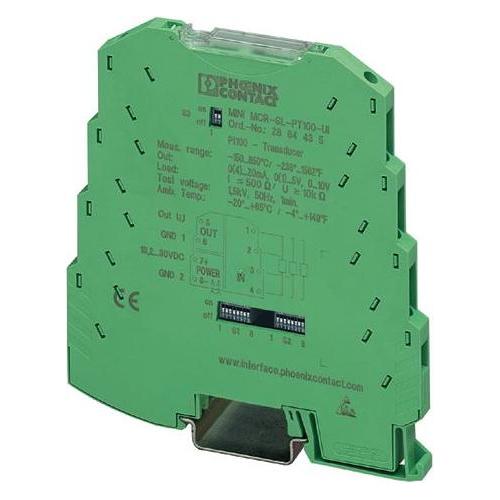 Phoenix Contact Grau Verteilerschrank Zubehör, Configurable Temperature Transducer Pt10
