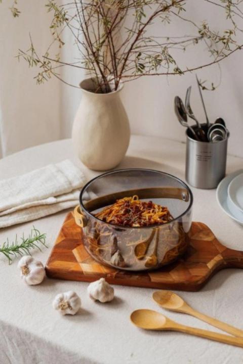 Actual product image Nuts Serving bowl with handle smoke (20 cm, 1 x)