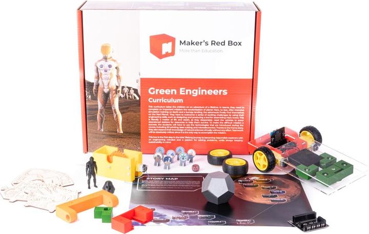 Produktbild Maker’s Red Box Green Engineer Teacher's Box