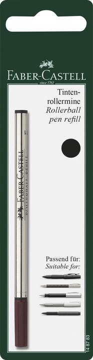 Produktbild Magni Faber-Castell 148783 Tintenroller mine, Stärke M, schwarz (Schwarz, 0.50 mm)
