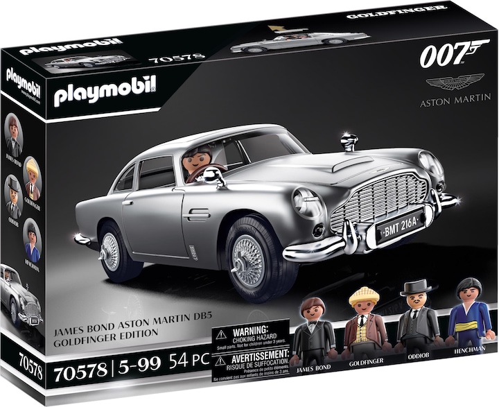 Playmobil James Bond Aston Martin DB5 - Goldfinger Edition (70578, Playmobil Aston Martin)