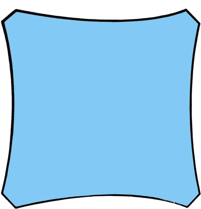 Immagine prodotto Perel Tenda da sole (500 x 500 cm)