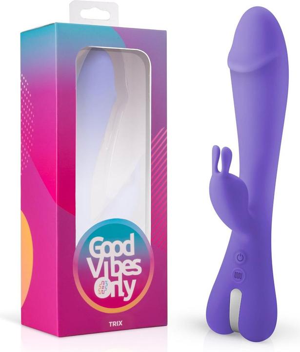Actual product image Good Vibes Only Trix Rabbit Vibrator