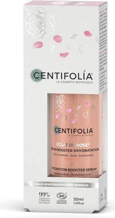 Produktbild Centifolia BIO-Serum Feuchtigkeitsbooster Rose, Hyaluronsäure & Vitamin C - 30ml - Éclat de rose (30 ml)