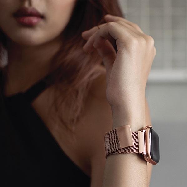 Immagine prodotto Uniq Dante Apple Watch Serie 4/5/6/7 (40 mm, 41 mm, Acciaio inossidabile)