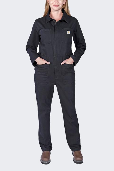 Carhartt Damski Kombinezon Canvas Black (S)