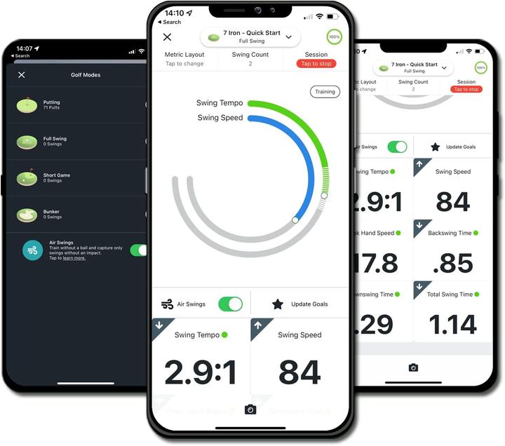 Actual product image Blast Motion Swing and Stroke Analyser