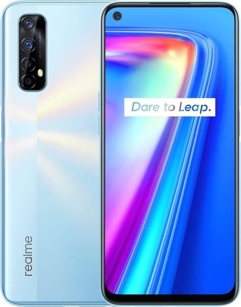 realme 7 (64 GB, Mist White, 6.50", Dual SIM + SD, 4G)