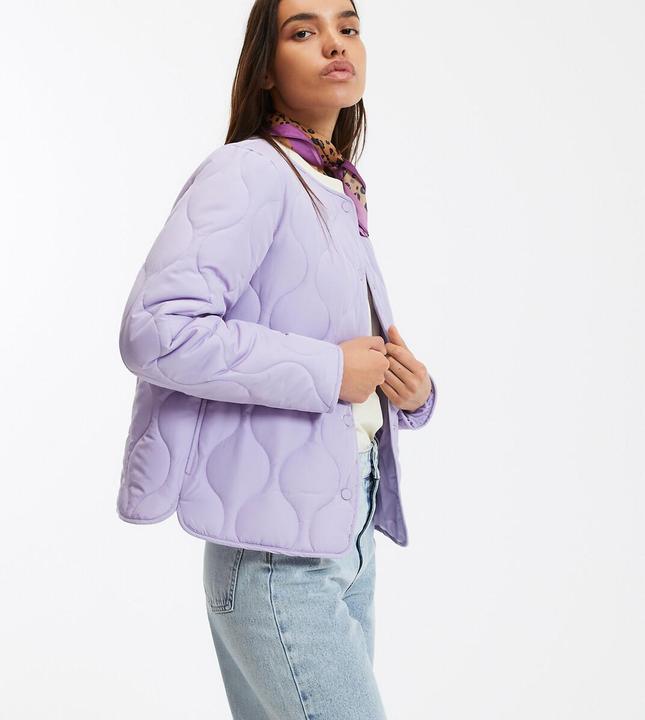 Actual product image La Redoute Collections Light-Steppjacke mit Druckknöpfen (38)