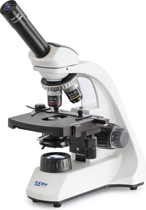 Kern OBT 105 transmitted light microscope monocular 1000 x transmitted light