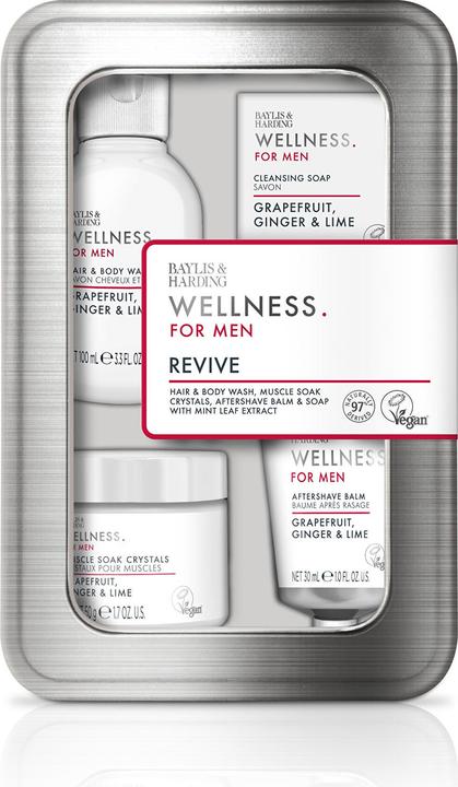 Immagine prodotto Baylis & Harding Set regalo per la cura del corpo in scatola Pompelmo Zenzero Lime 4 pezzi (Set per la cura del corpo)