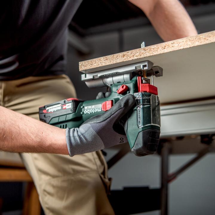 Actual product image Metabo ST 18 L 90 cordless jigsaw 18 V 90 mm + 2x LiHD battery 5.5 Ah + charger + metabox