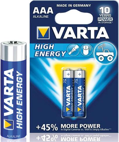 Produktbild Varta 4903 B2 (2 Stk., AAA)