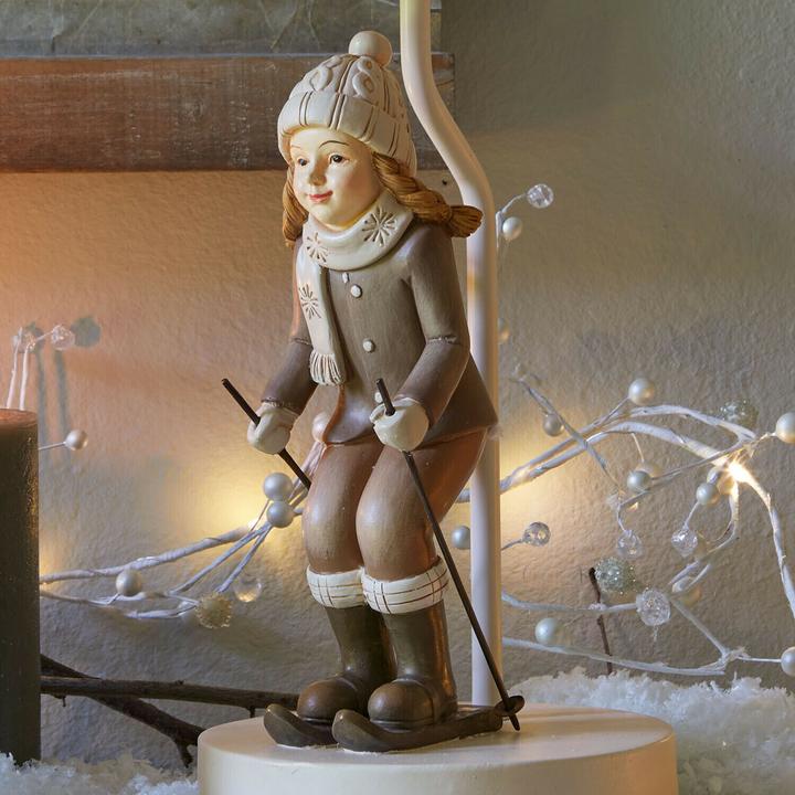 Produktbild Loberon Tischlampe Avirae creme/braun (E27)