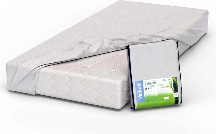 Actual product image Velfont Mattress protector Velgreen Babylon Bamboo Terry, waterproof (90 x 200 cm)