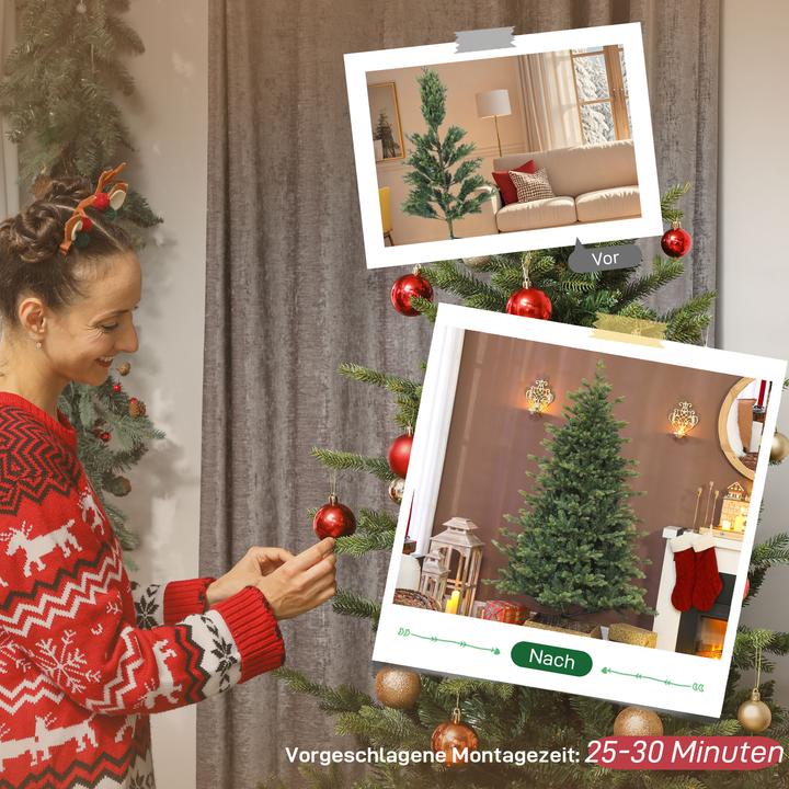 Actual product image Homcom Christmas tree (180 cm)