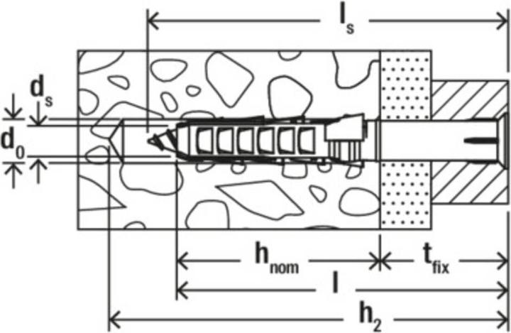 Produktbild Fischer Langschaftdübel SXR 8x80 K (10 Stk.)