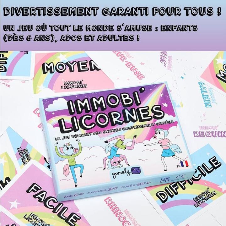 Produktbild Gamely IMMOBI'LICORNES (Le jeu dölirant des statues complètement givrées (Französisch)