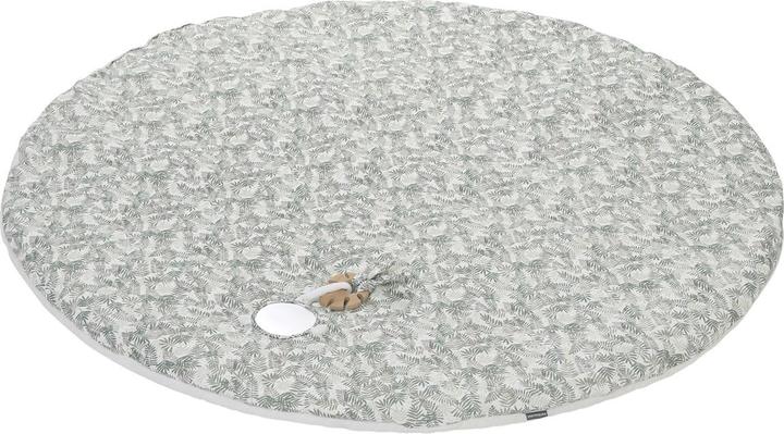 grün bedruckt pandafreunde, Weiss