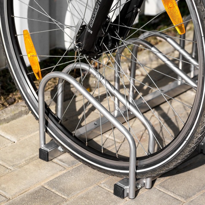 Actual product image tectake Bicycle stand