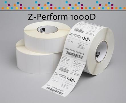 Produktbild Zebra Z-Perform 1000D 110 Tag (7.62 cm)