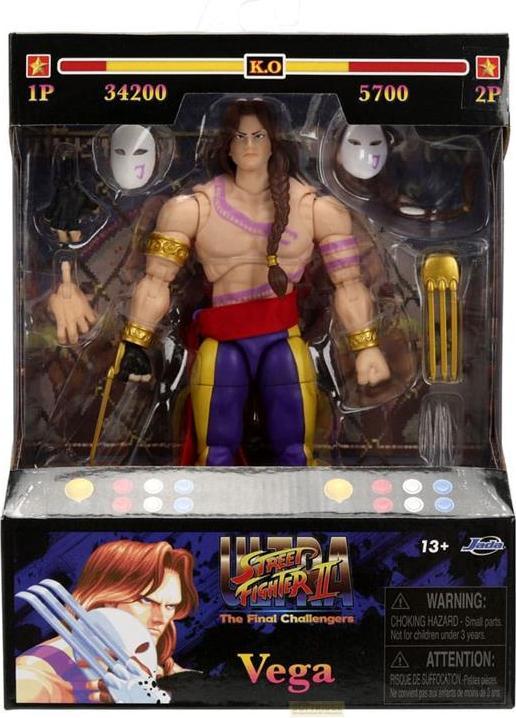 Produktbild Jada Street Fighter II Vega 6" Figure