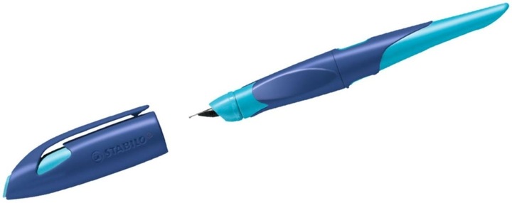 Produktbild STABILO EASYbirdy ergonomischer Schulfüller für Rechtshänder Standard-Feder (Blau, 1 x)