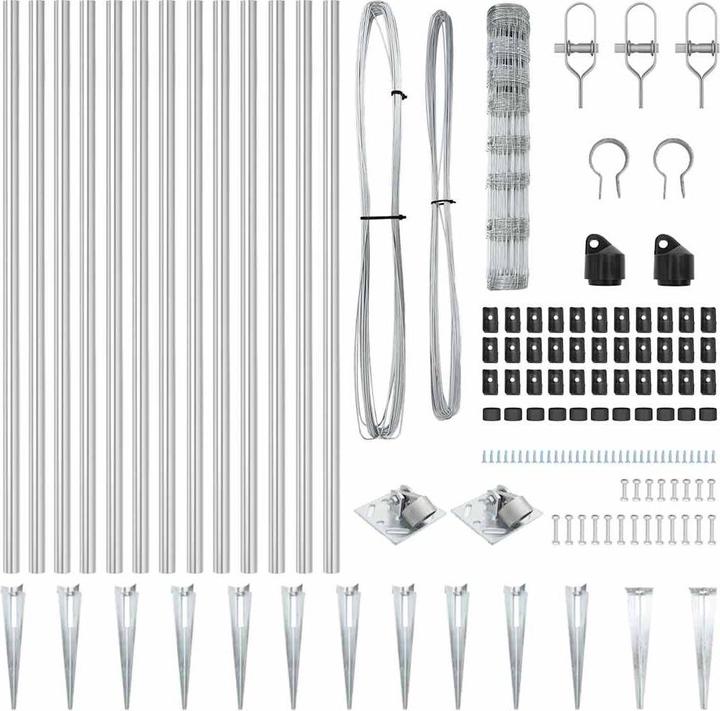 Produktbild vidaXL Outdoor-Zaunpfosten