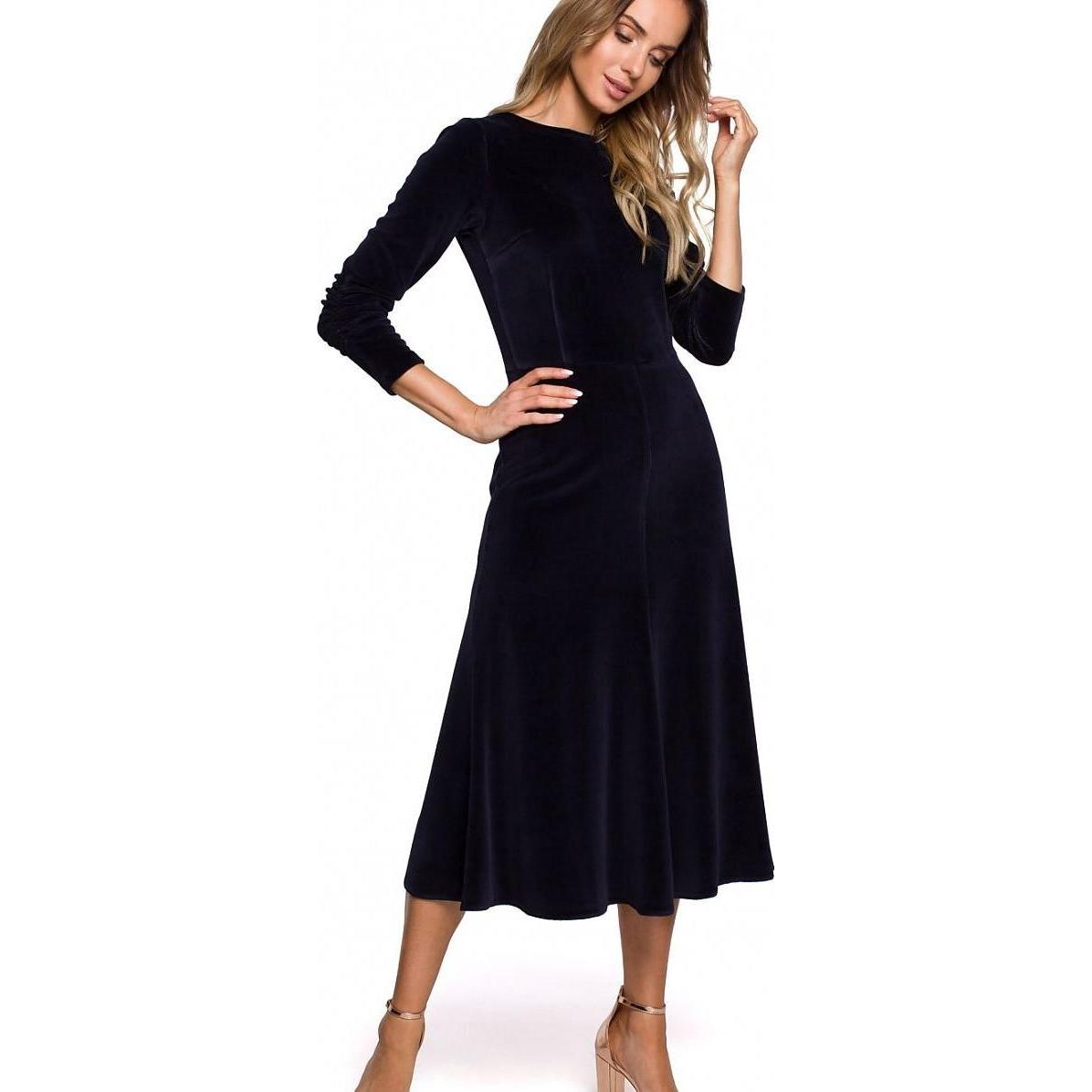 Made of Emotion, Damen, Kleider, 905186, Blau, (XL)