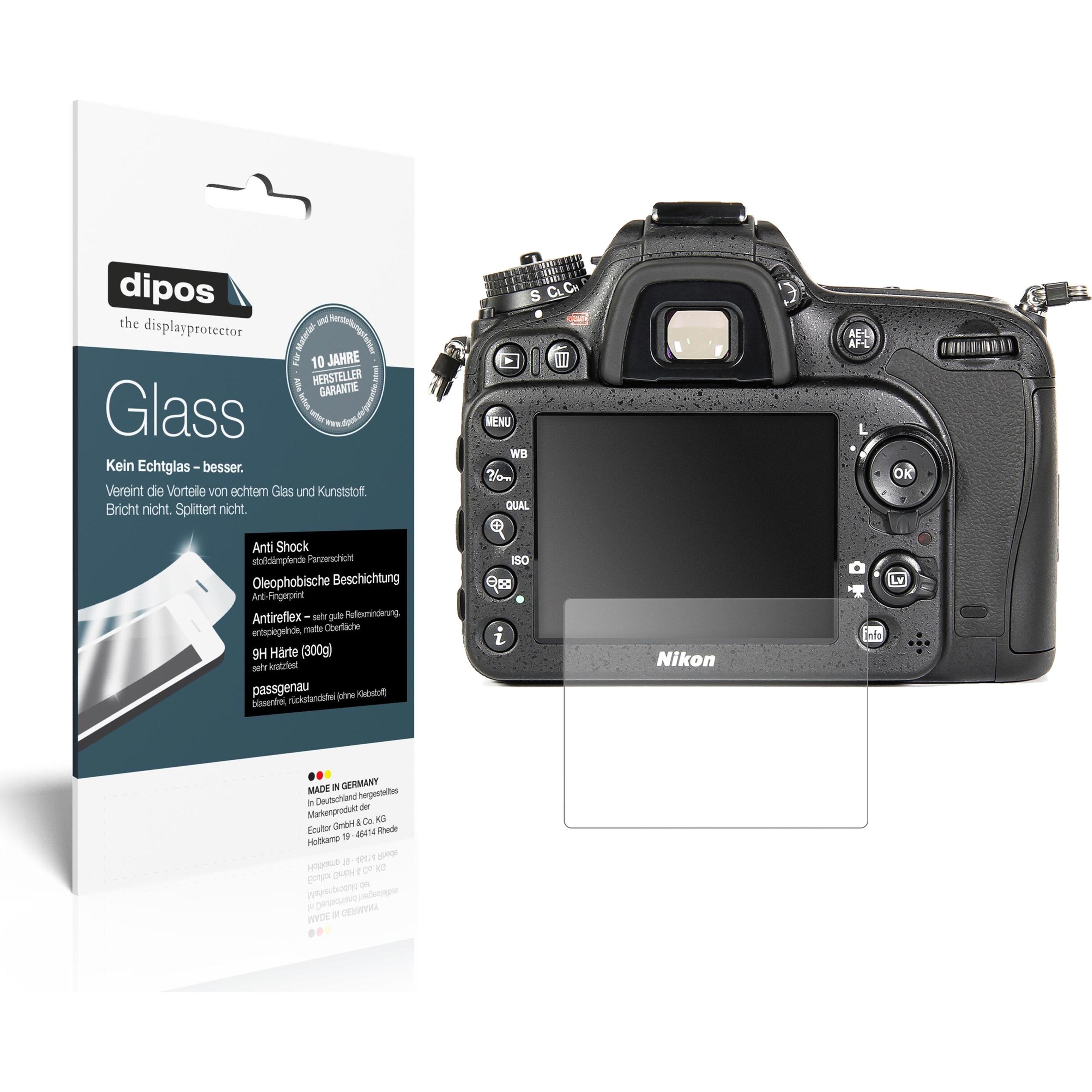 Dipos Displayschutz Anti-Shock (Displayschutz, Nikon D7100), Kameraschutz, Transparent