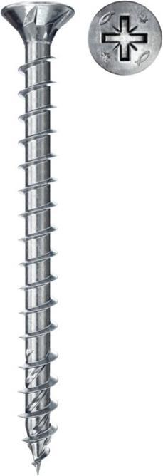 Actual product image Fischer PowerFast II 5.0x40 SK PZ VG blvz 50 (50 Screws per piece)