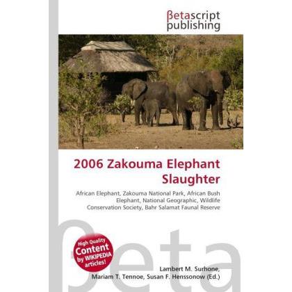 2006 Zakouma Elephant Slaughter, Fachbücher