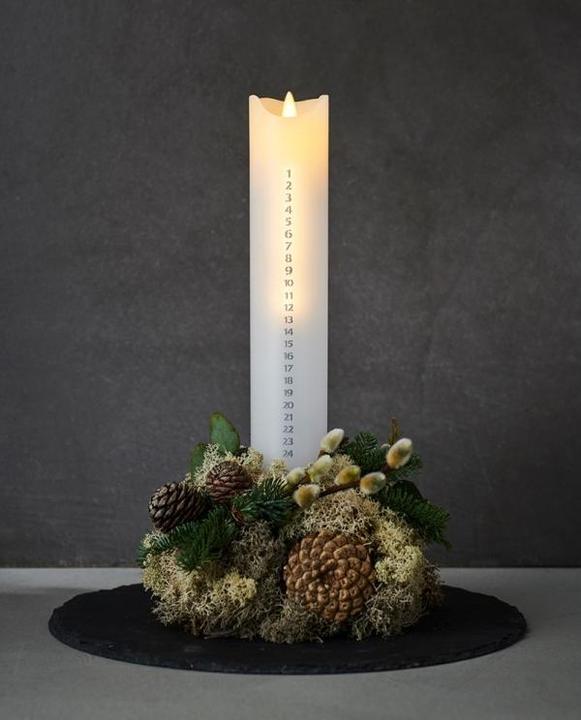 Image du produit Sirius Bougies LED Advent Calendar argentées (1x)