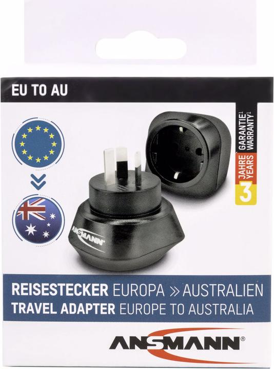 Produktbild Ansmann Reisestecker EU to AU