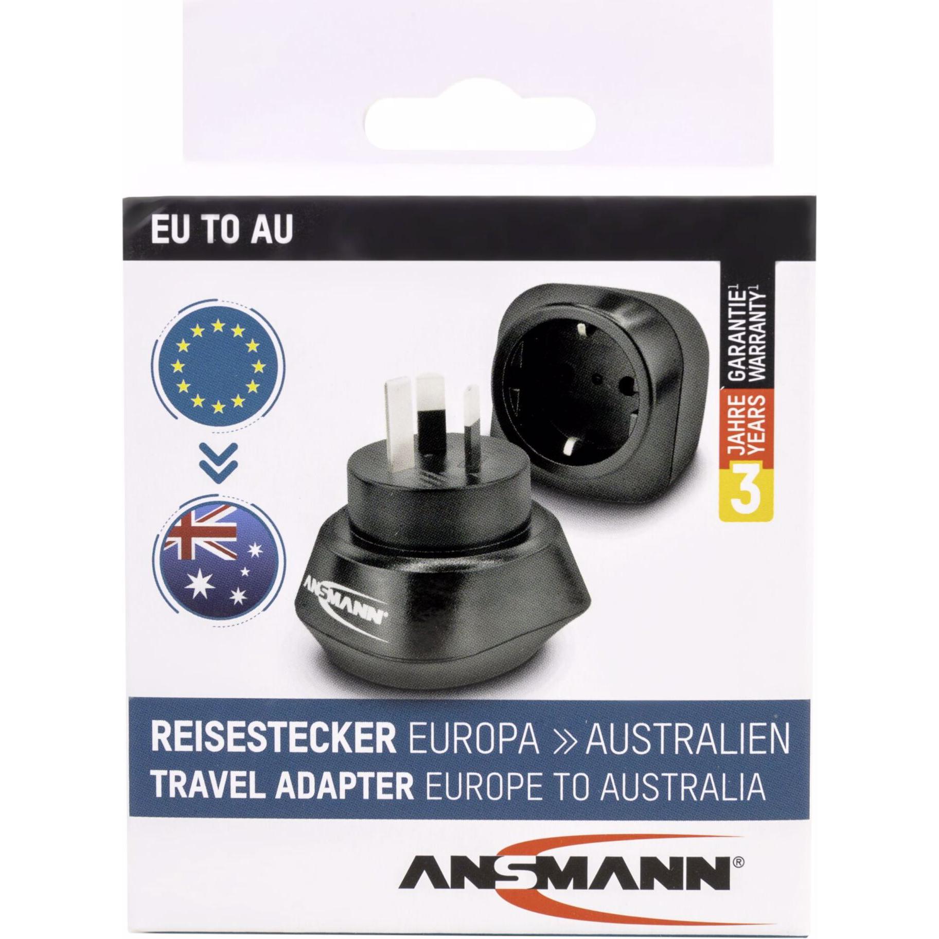 Thumbnail - Ansmann, Reiseadapter, Reisestecker EU to AU