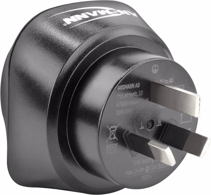 Produktbild Ansmann Reisestecker EU to AU