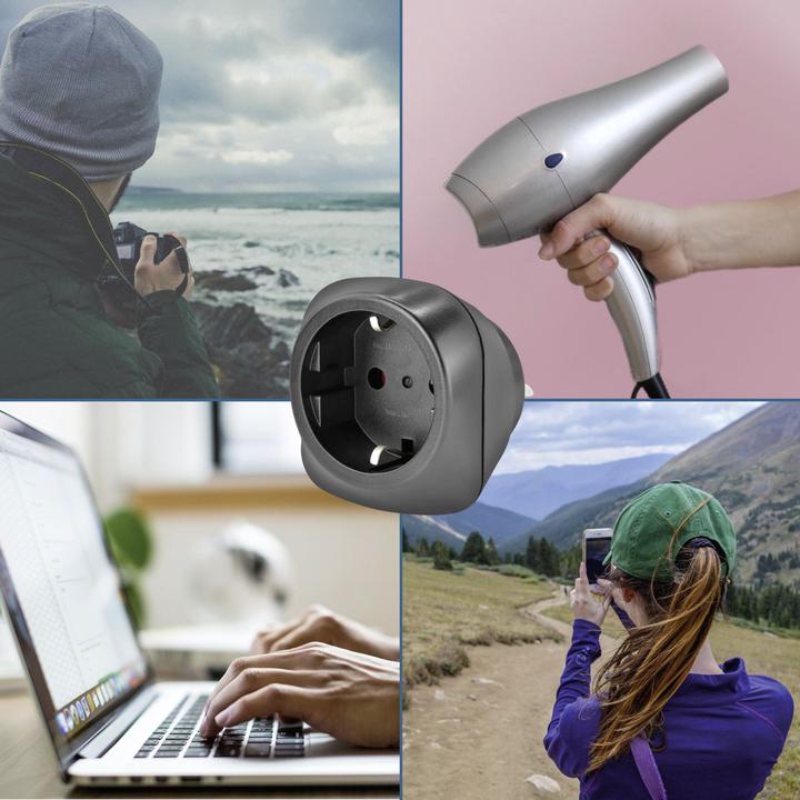 Produktbild Ansmann Reisestecker EU to AU