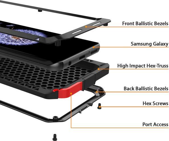 Actual product image PhoneLook Hülle Lunatik Taktik Extreme (Samsung Galaxy S25)