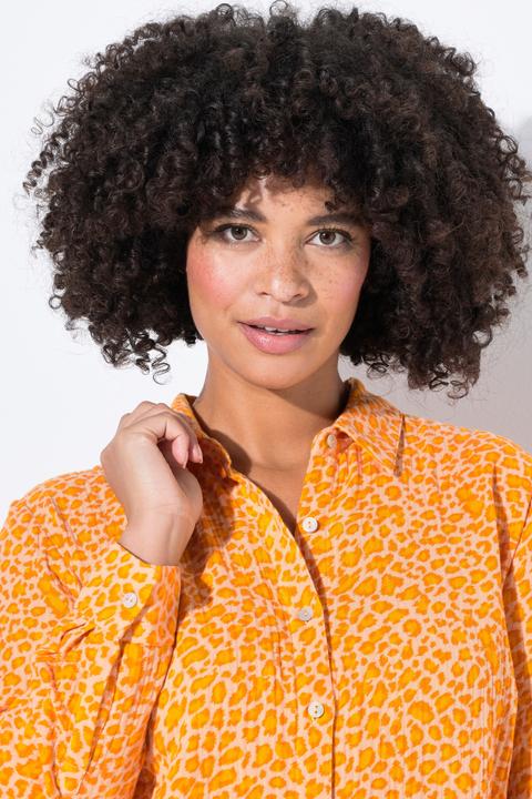 Produktbild Angel of Style Bluse, oversized, Musselin, Leo-Druck (58)