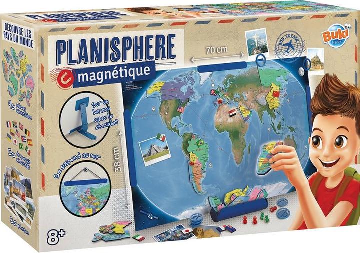 Image du produit Buki Planisphere Aimante (Allemand)