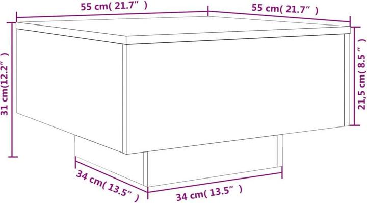 Immagine prodotto vidaXL Jasko (55 x 55 x 31 cm)