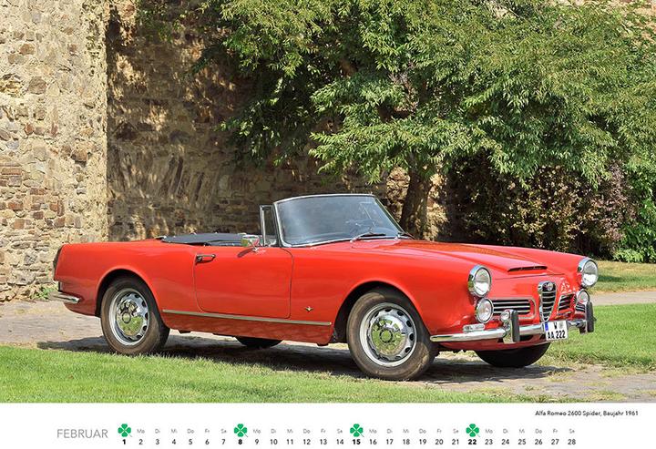Produktbild Alfa Romeo Kalender 2026 (47,5 x 33 cm)