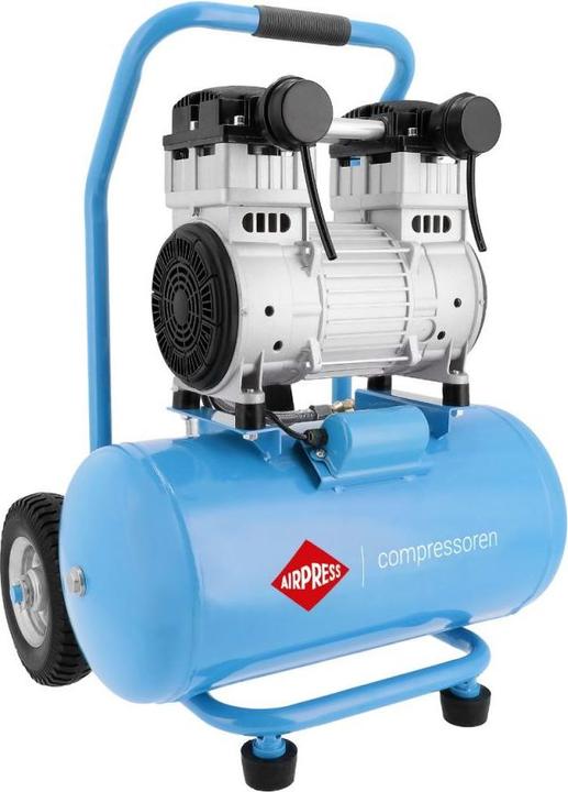 Immagine prodotto still nordic Airpress 36862 Geräuschloser ölfreier Kompressor LMO 25-250 8 bar 2 PS/1,5 kW 150 l/min 24 l (150 l)