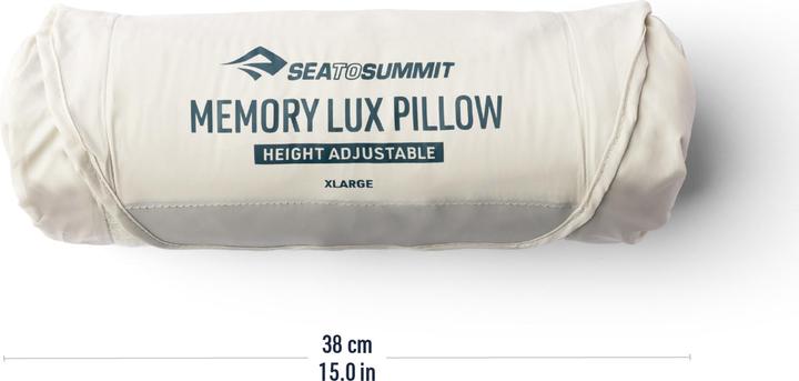 Immagine prodotto Sea To Summit Memory Lux Pillow - L Moonstr. (Cuscino per testa e collo)
