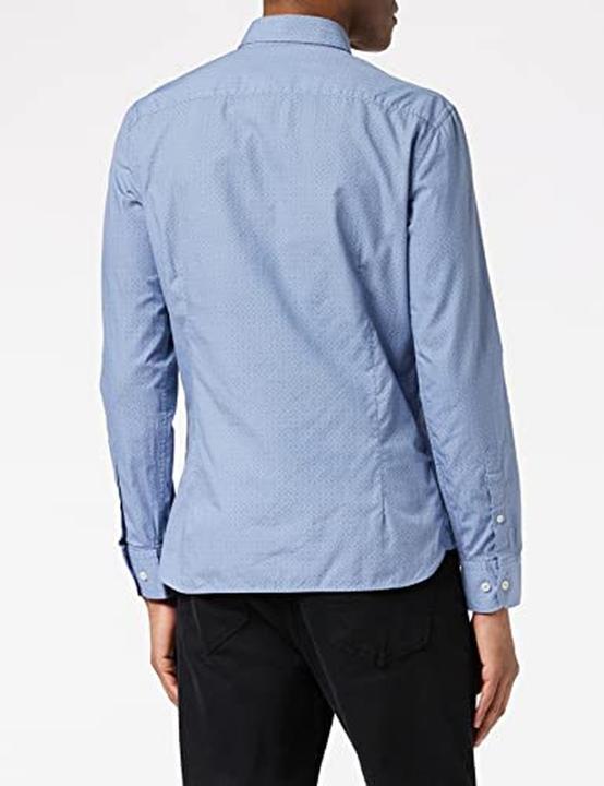 Immagine prodotto Hackett Suitcase Print Herenhemd, blauw (Avio 5ia), M (M)