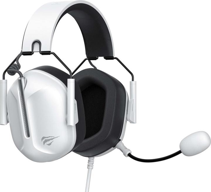 Actual product image Havit Gaming headphones H2033d (white-black) (Cable, Wireless)