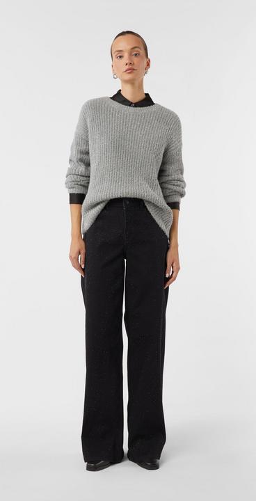 Produktbild Comma Strickpullover Pullover im Relaxed Fit mit Glitzergarn (34)