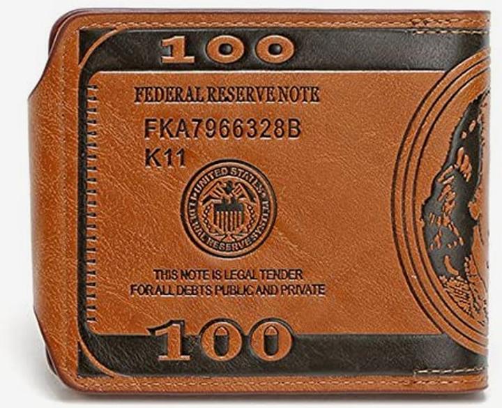 Actual product image PhoneLook Wallet with the look of a 100-dollar bill