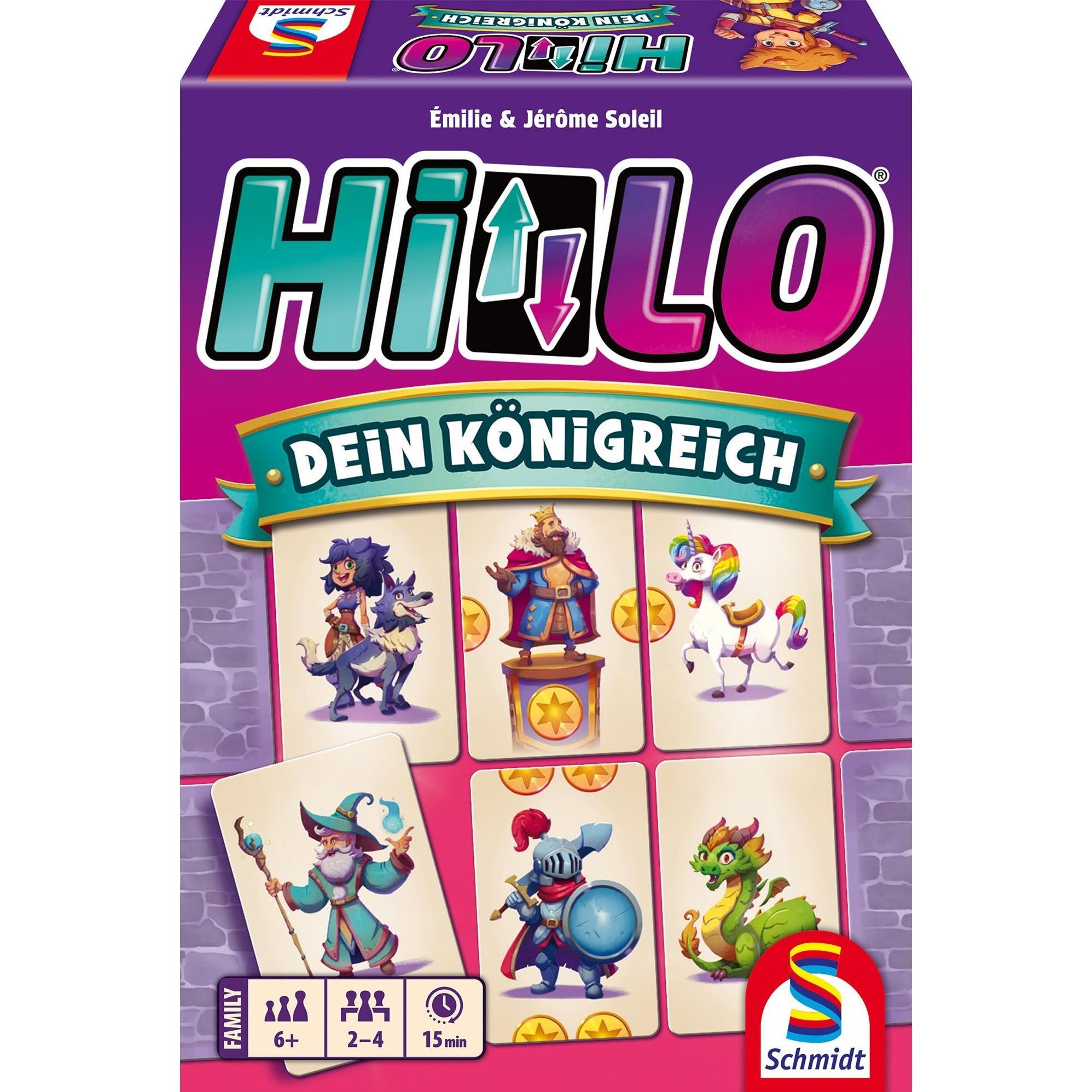 Schmidt Spiele HiLo, il tuo regno (Tedesco)
