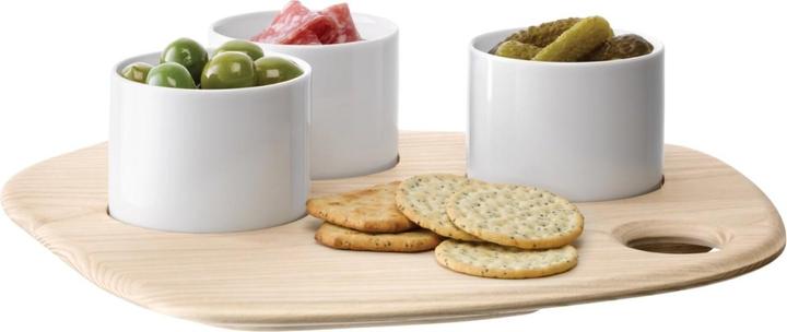 Actual product image LSA Pallet Tapas Set Ash board W31.cm L32.3cm